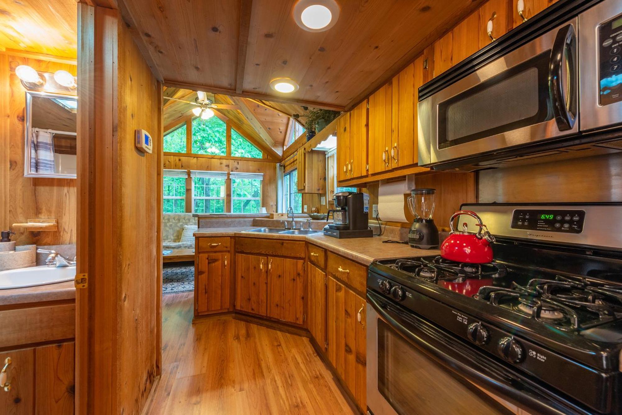 Engadine Inn And Cabins Candler Экстерьер фото